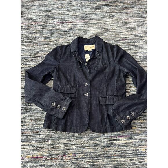 Anthropologie Pilcro and the Letterpress NWT Women’s Blue Denim Jacket Size M - Picture 10 of 10
